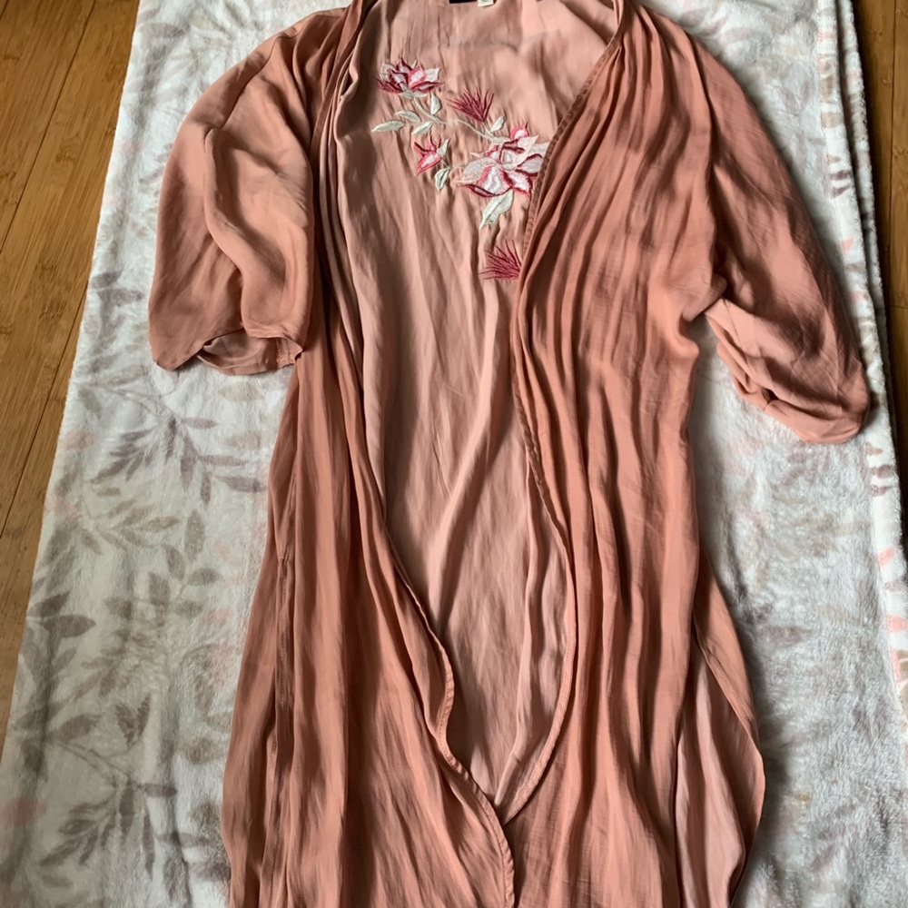 Light pink cardigan